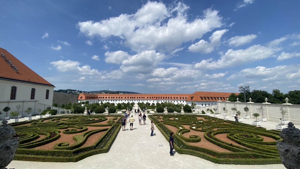 布拉提斯拉瓦城堡的後花園