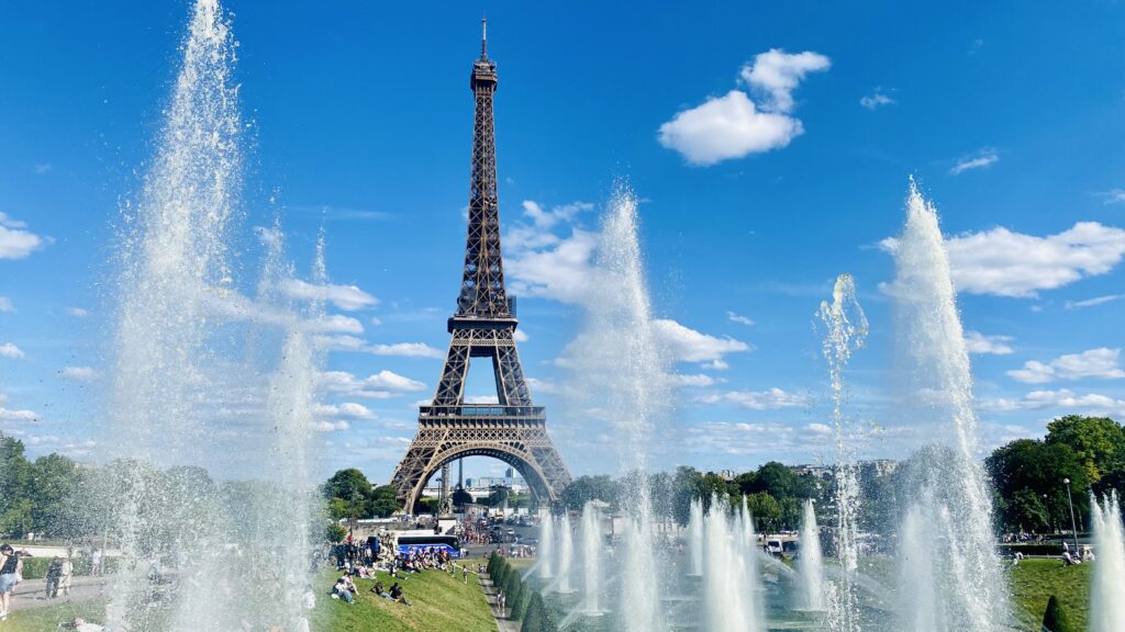 法國巴黎鐵塔與特羅卡德羅廣場打卡點