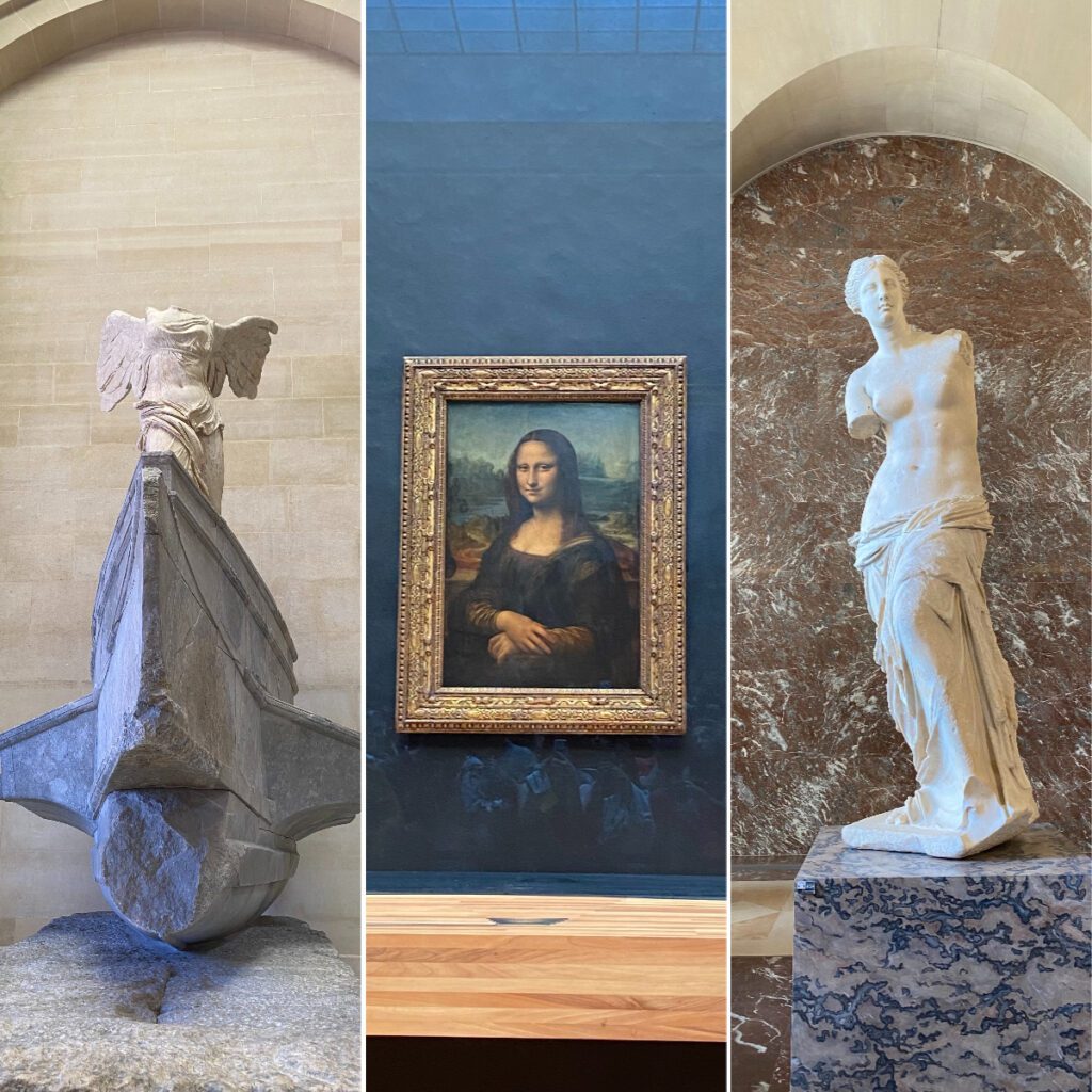 法國巴黎羅浮宮三大鎮館之寶