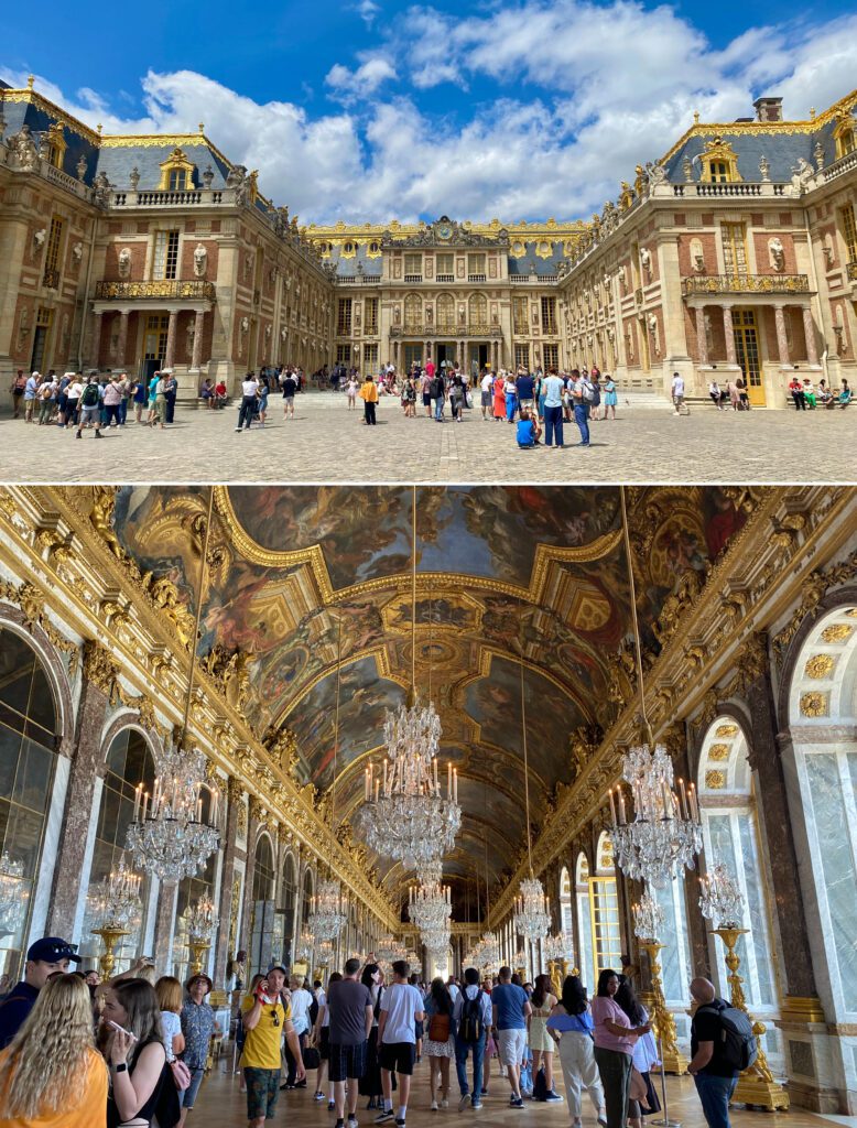 法國巴黎凡爾賽宮和鏡廳