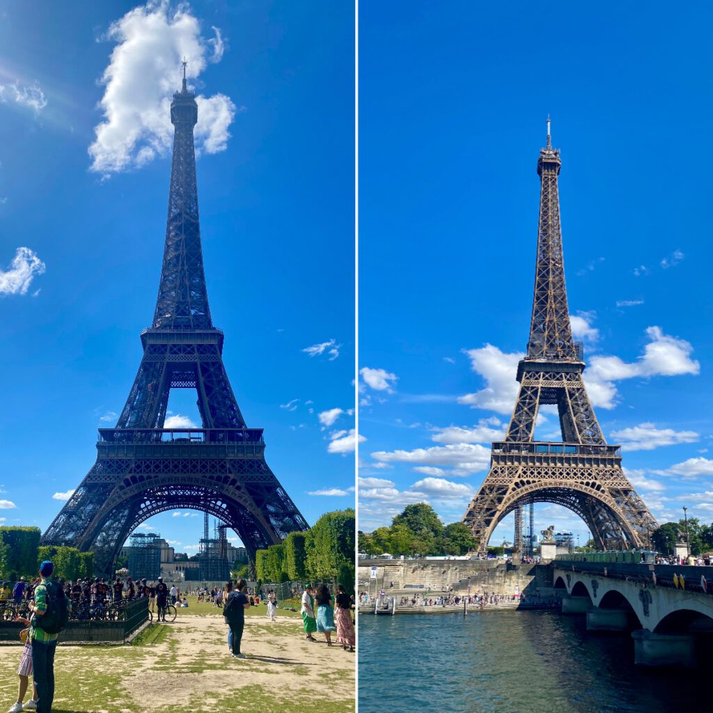 法國巴黎鐵塔與戰神廣場打卡點